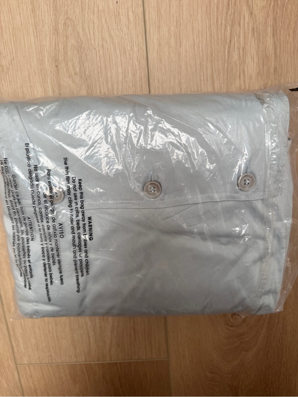 Cozy Earth Shore Blue Duvet Cover - Queen/Full****NWT - Picture 6 of 6